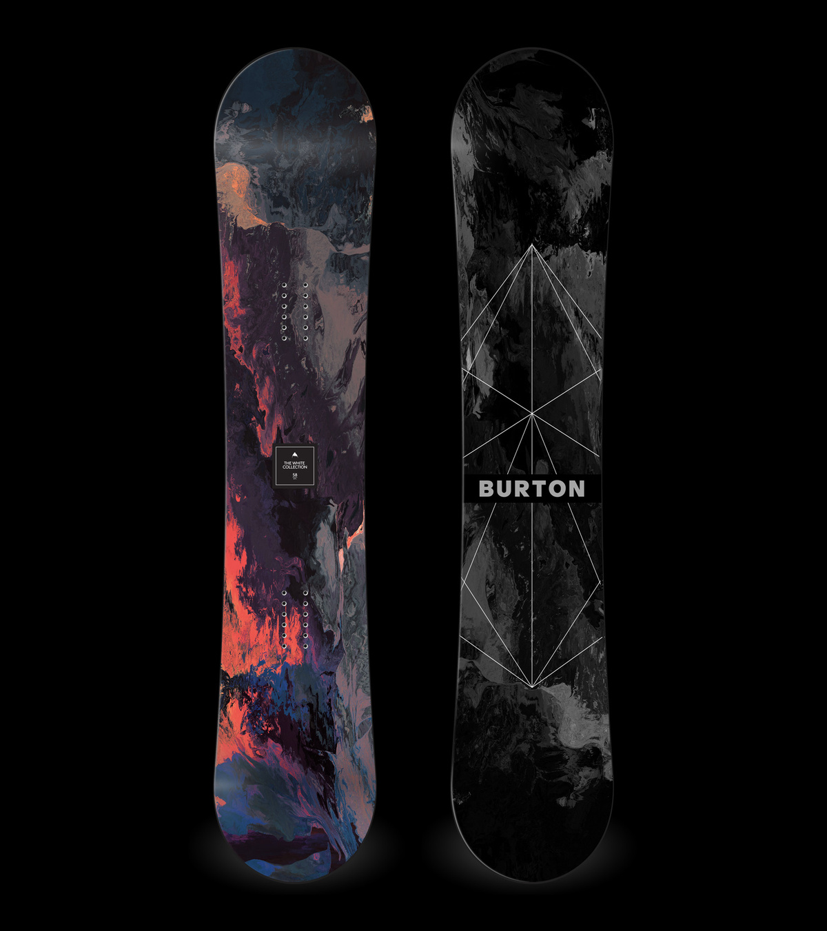 BURTON snowboards Sticker Diecut Set 19 Total Snowboarding Snow Shawn White 