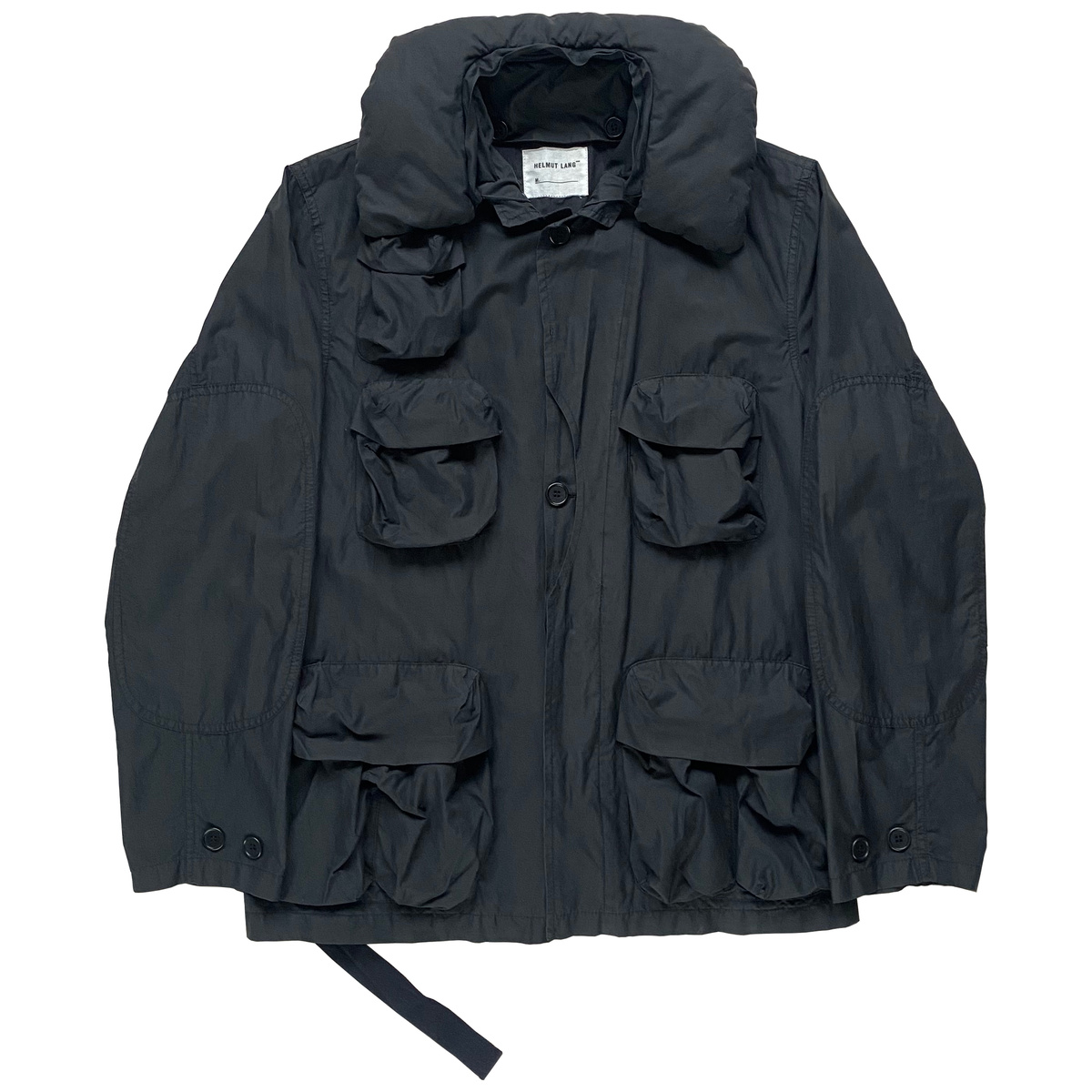 トップス helmut lang 2003aw bondage shirt Helmut Lang, S/S 2000 Pillow Neck 3D Pocket Bondage Jacket