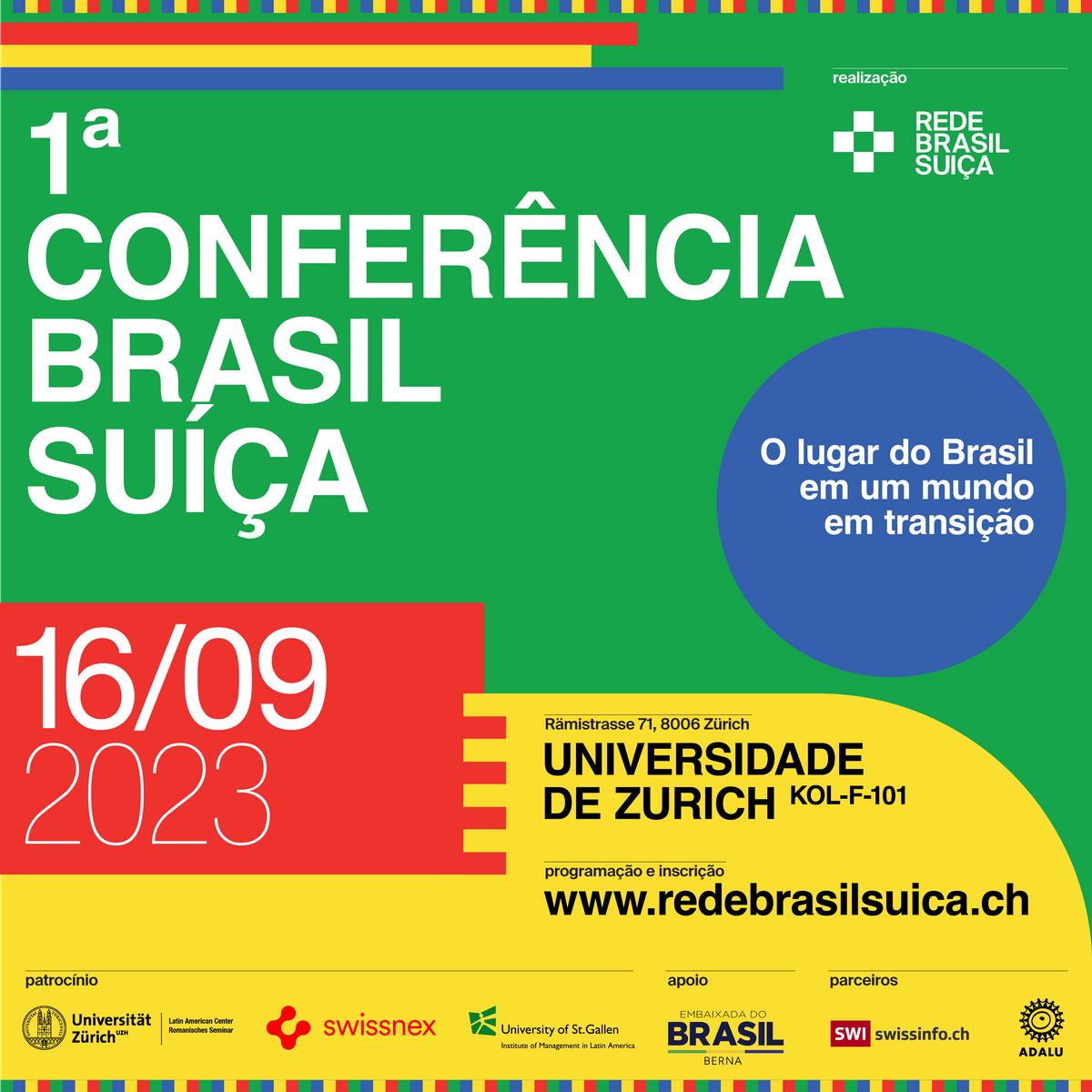 1ª Conferência Brasil Suiça — Rede Brasil Suíça de integração acadêmica