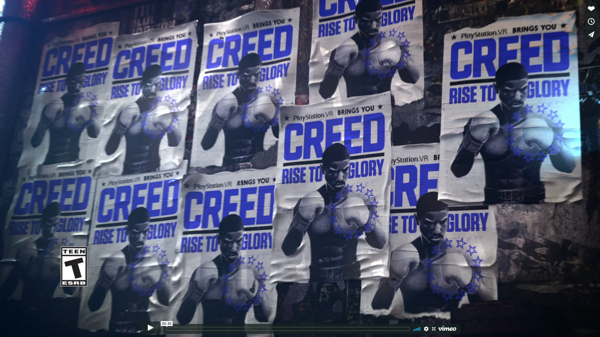 Creed cheap ps4 vr