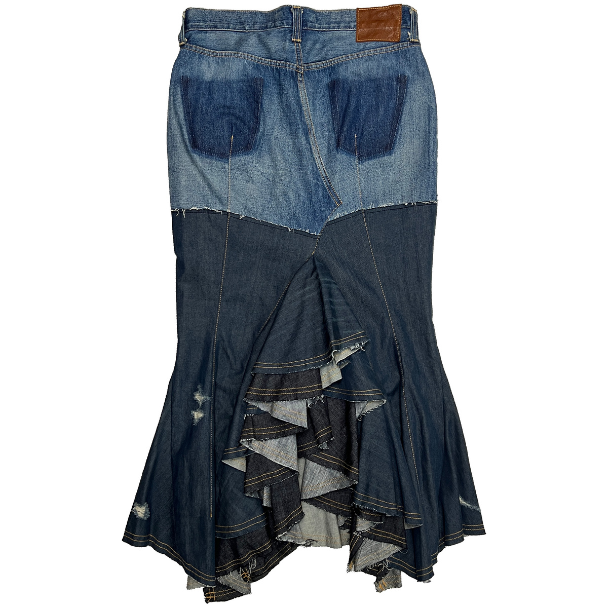 JUNYAWATANABE DENIM ファー スカート 2021 楽天市場】ジュンヤワタナベ JUNYA WATANABE デニムスカート