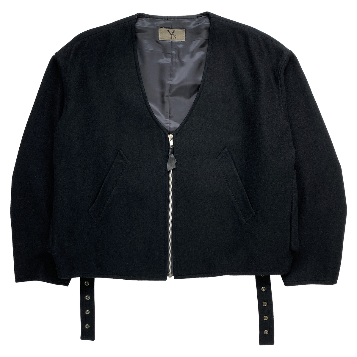 Yohji Yamamoto Y's, A/W 1982 Belted Wool Flight Jacket - La Nausée 