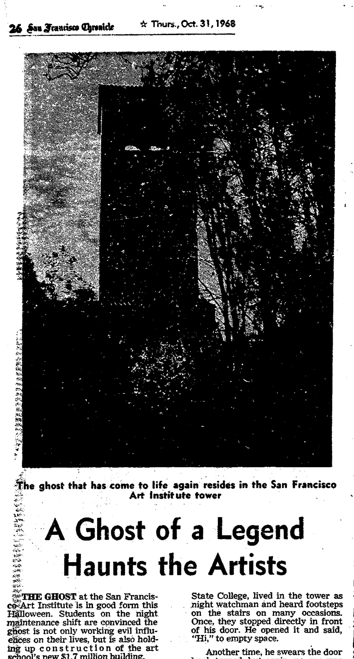 Life Was Much Different Last Time the San Francisco Area Hosted