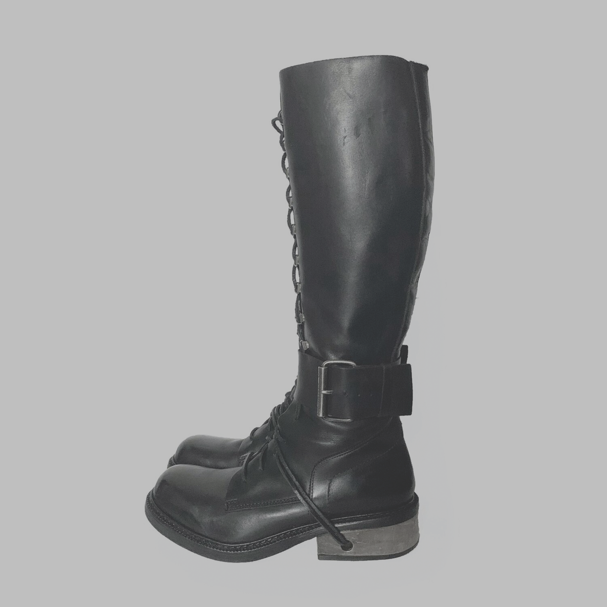 DIRK BIKKEMBERGS KNEE HIGH BOOT - SEA.LAM ARCHIVE