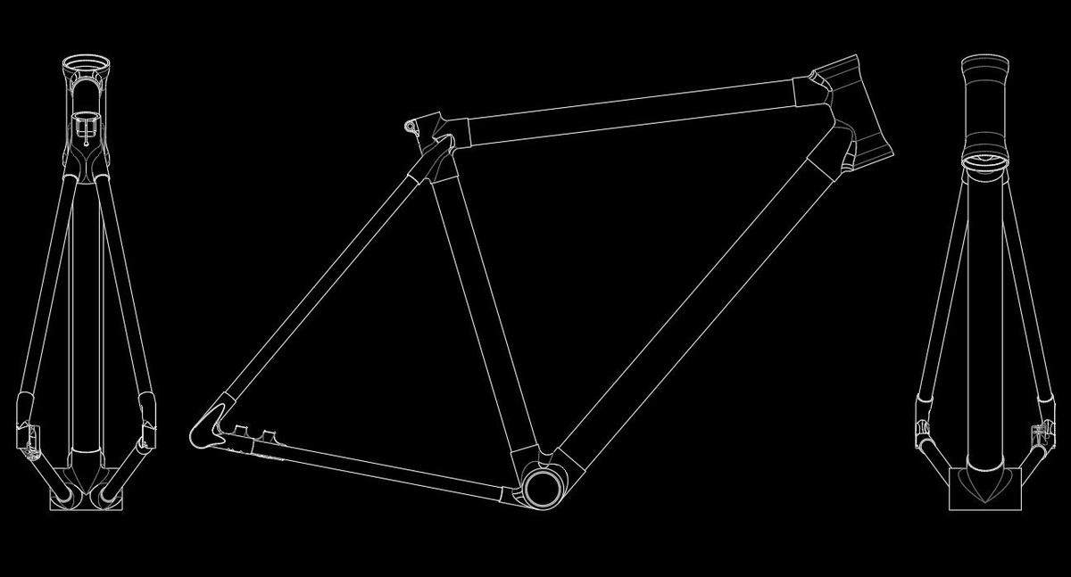 Parametric CAD Header — Custom Bike Builder Custom Bike Frames