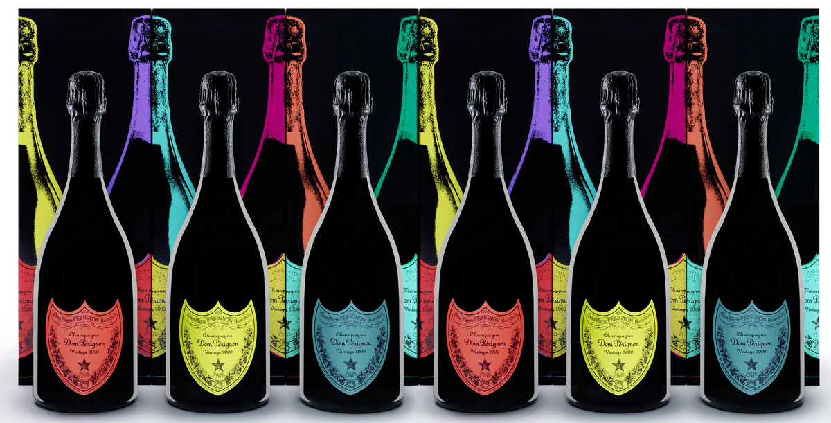 DOM PÉRIGNON X<br>ANDY WARHOL<br>LIMITED EDITION - Carrie Godsiff