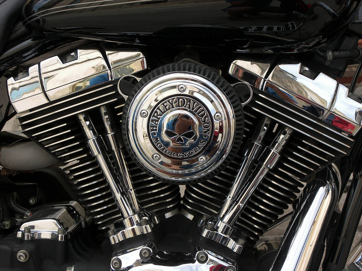 harley b motor