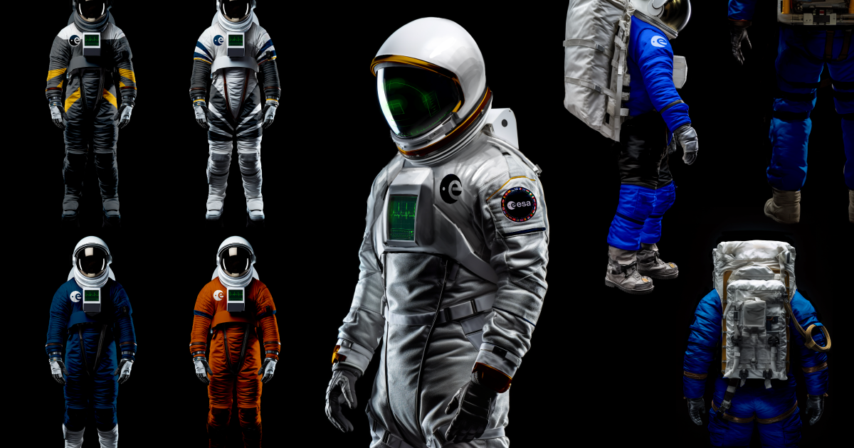 ESA - Spacesuit design: João Montenegro