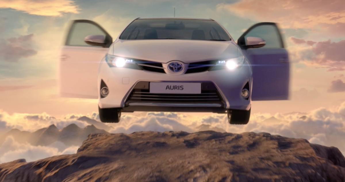 Toyota Auris ITV idents — Hellogemmaphillips