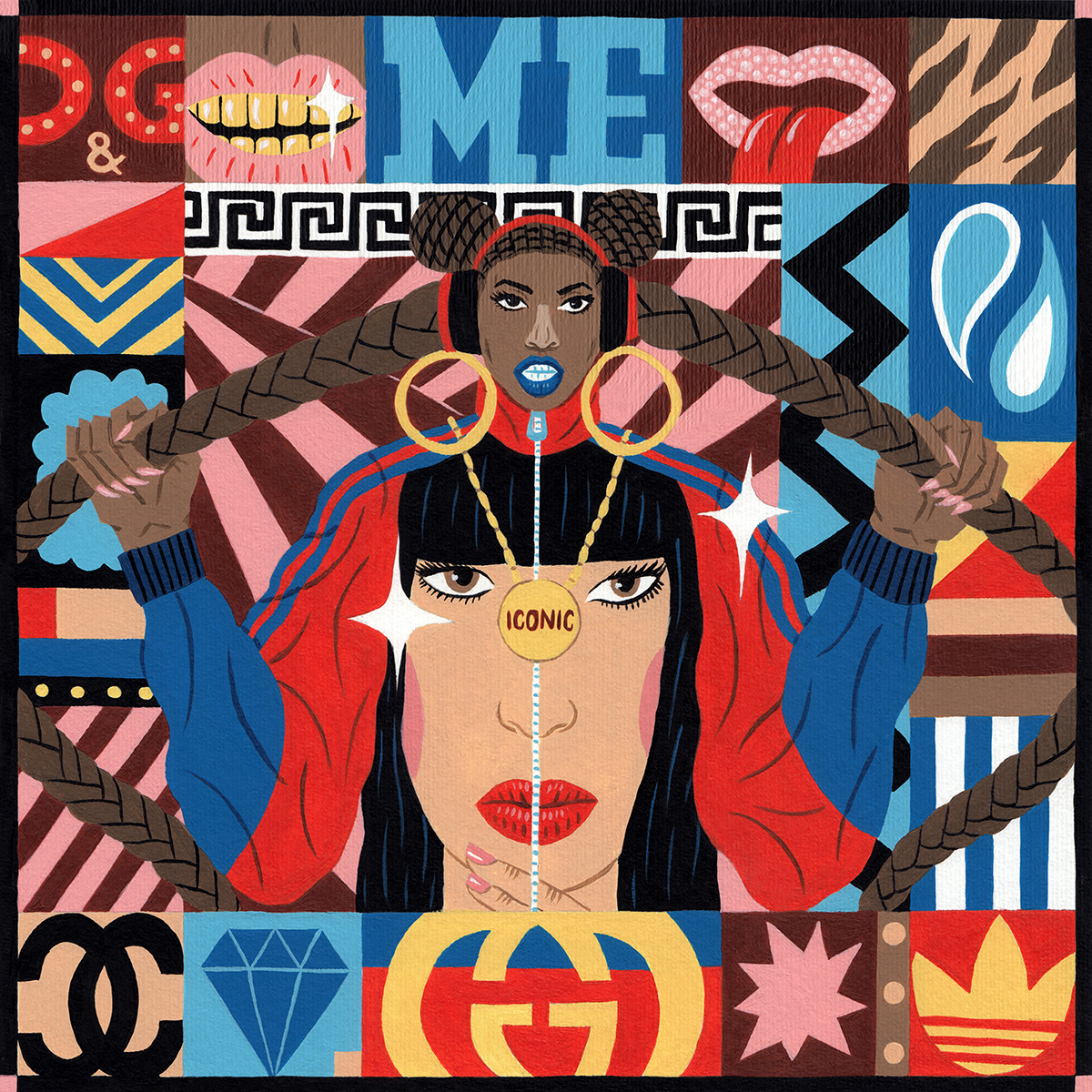 Rappers Portraits Series Masterpicks Design Inspiration