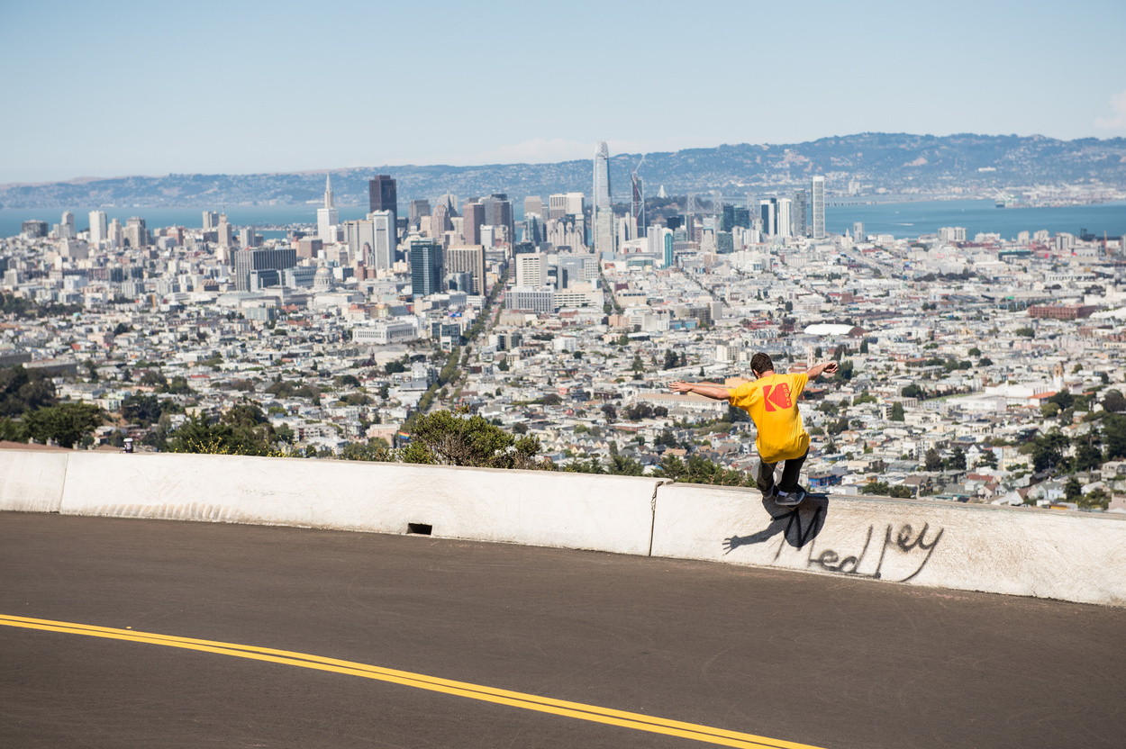 Tyler Pacheco Girl Skateboards x Kodak Photo Joe Brook