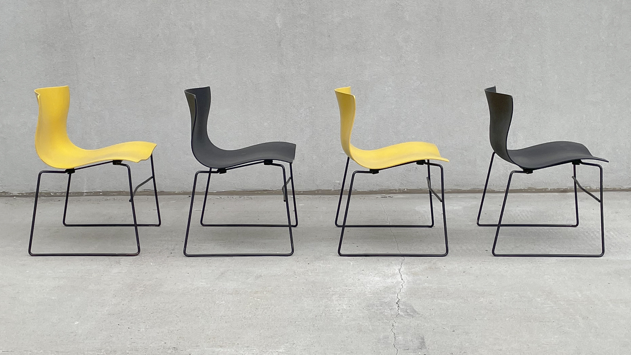 SWEETERFAT STACKING HANDKERCHIEF CHAIR KNOLL MASSIMO VIGNELLI 1970S