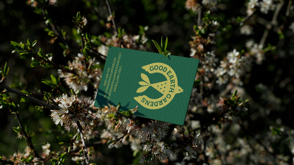 Good Earth Gardens logo design and rebranding by Buddy-Buddy
