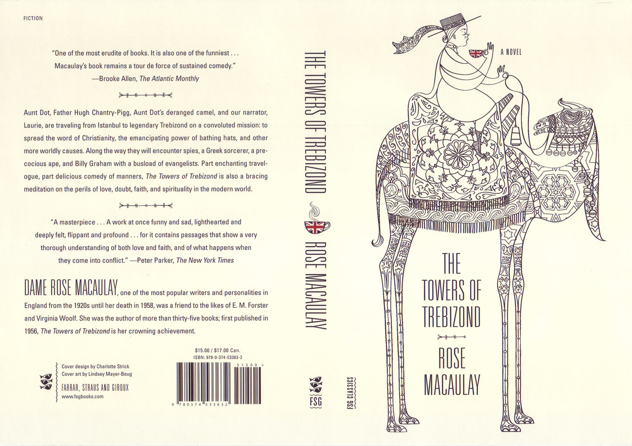 Book cover for the Towers of Trebizond