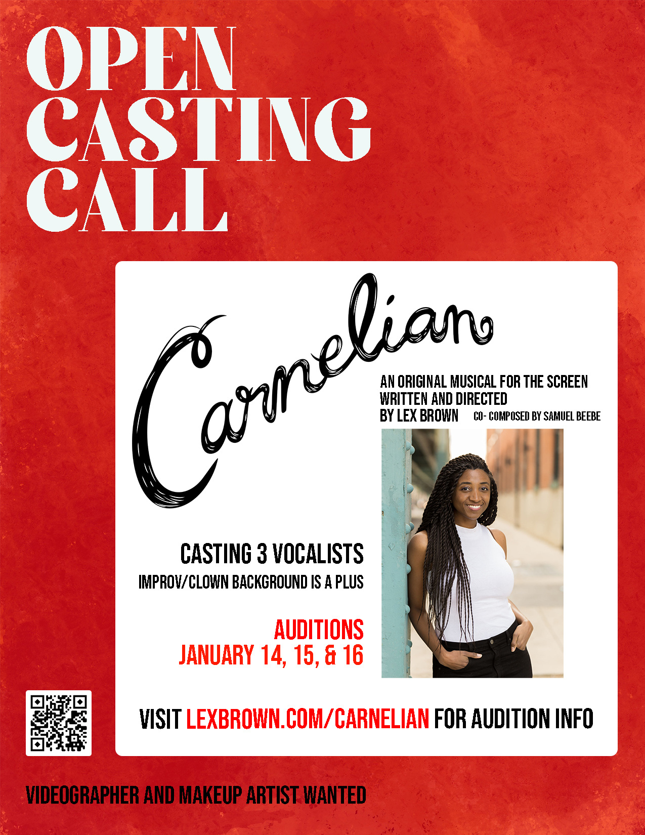 Carnelian Audition Poster