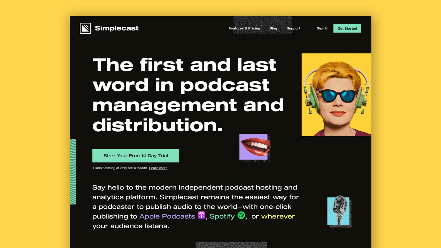 Simplecast website