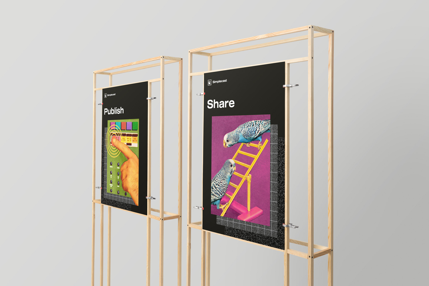 Simplecast art direction