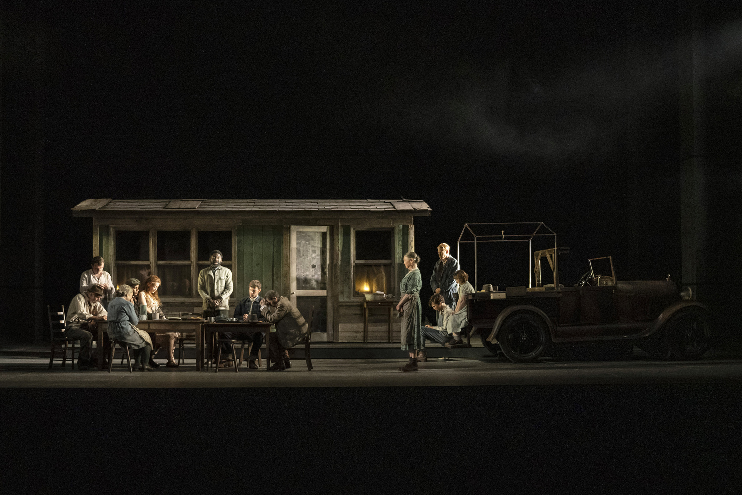 The Grapes of Wrath, National Theatre, 2024, photograph by Richard Hubert Smith