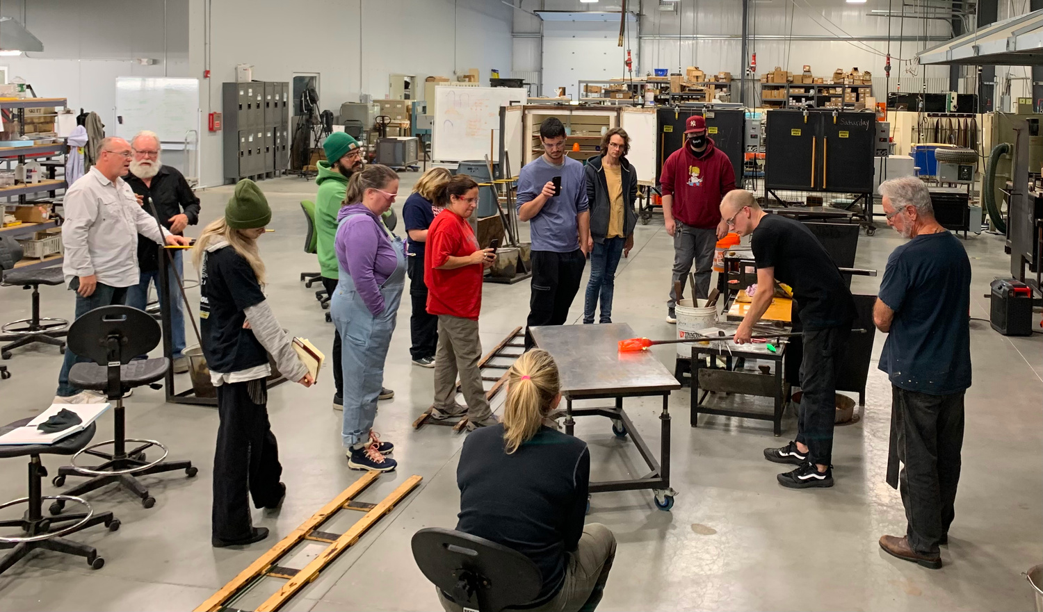 Salem Community College Visiting Artist Demo October 2022