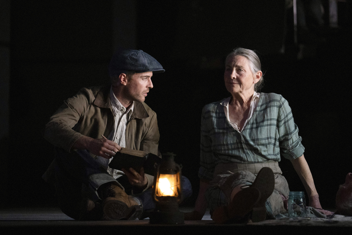 The Grapes of Wrath, National Theatre, 2024, photograph by Richard Hubert Smith