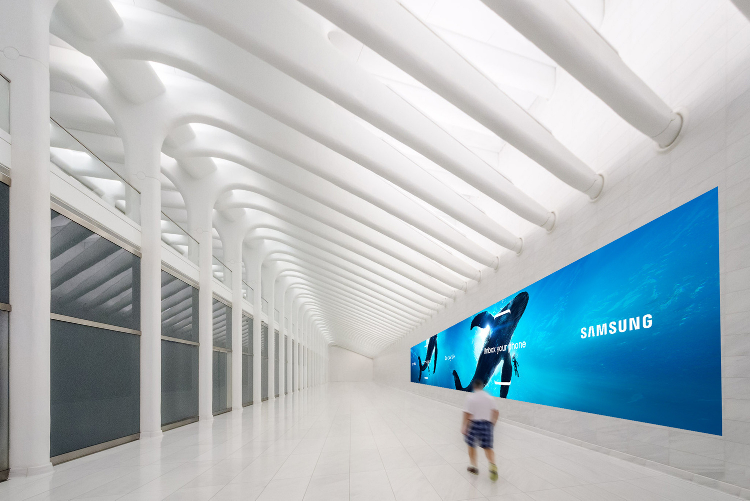 Westfield World Trade Center mockup