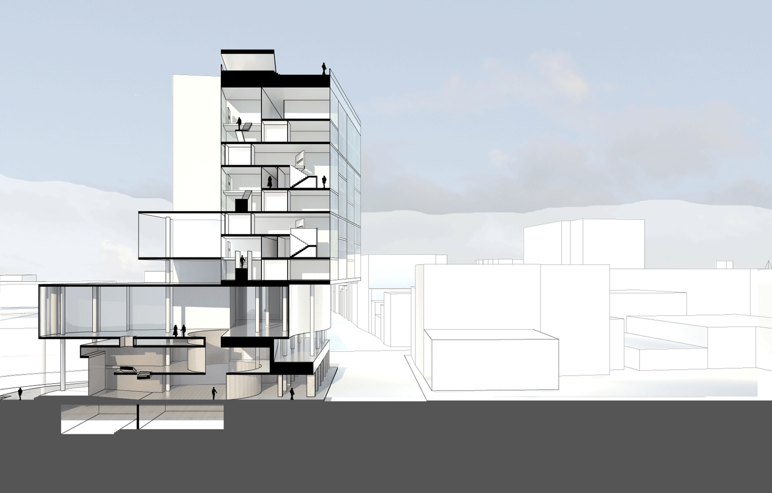 Perspective Section Rendering