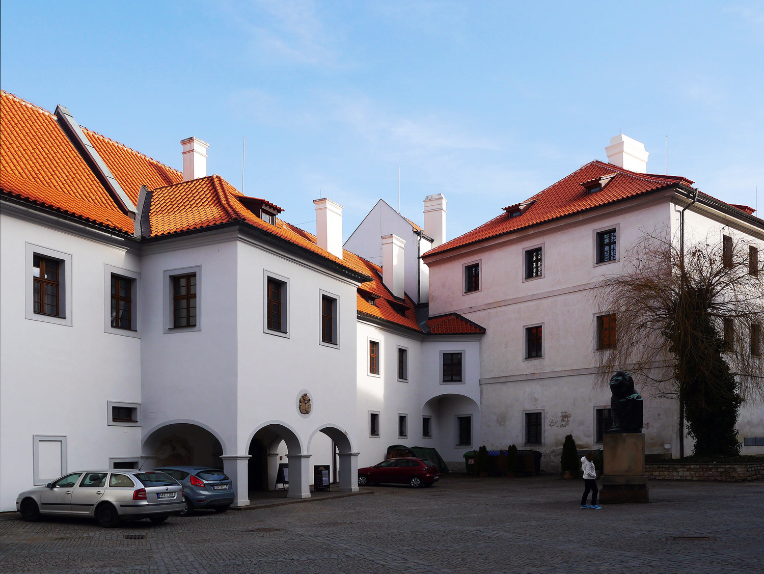 Strahov Monastery Inner Courtyard
