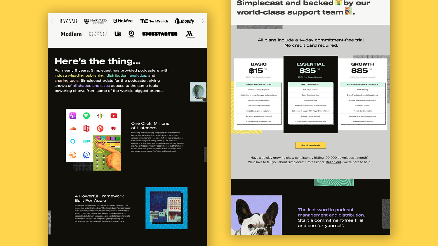 Simplecast website