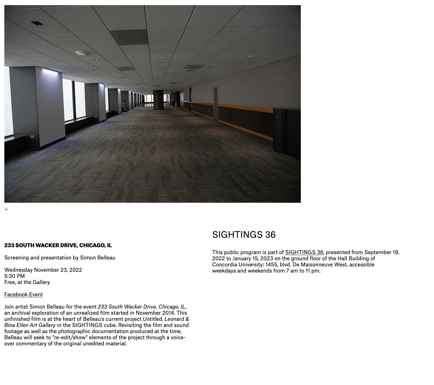 http://ellengallery.concordia.ca/evenement/sightings-36-untitled-leonard-bina-ellen-art-gallery/?lang=en  ^ 	