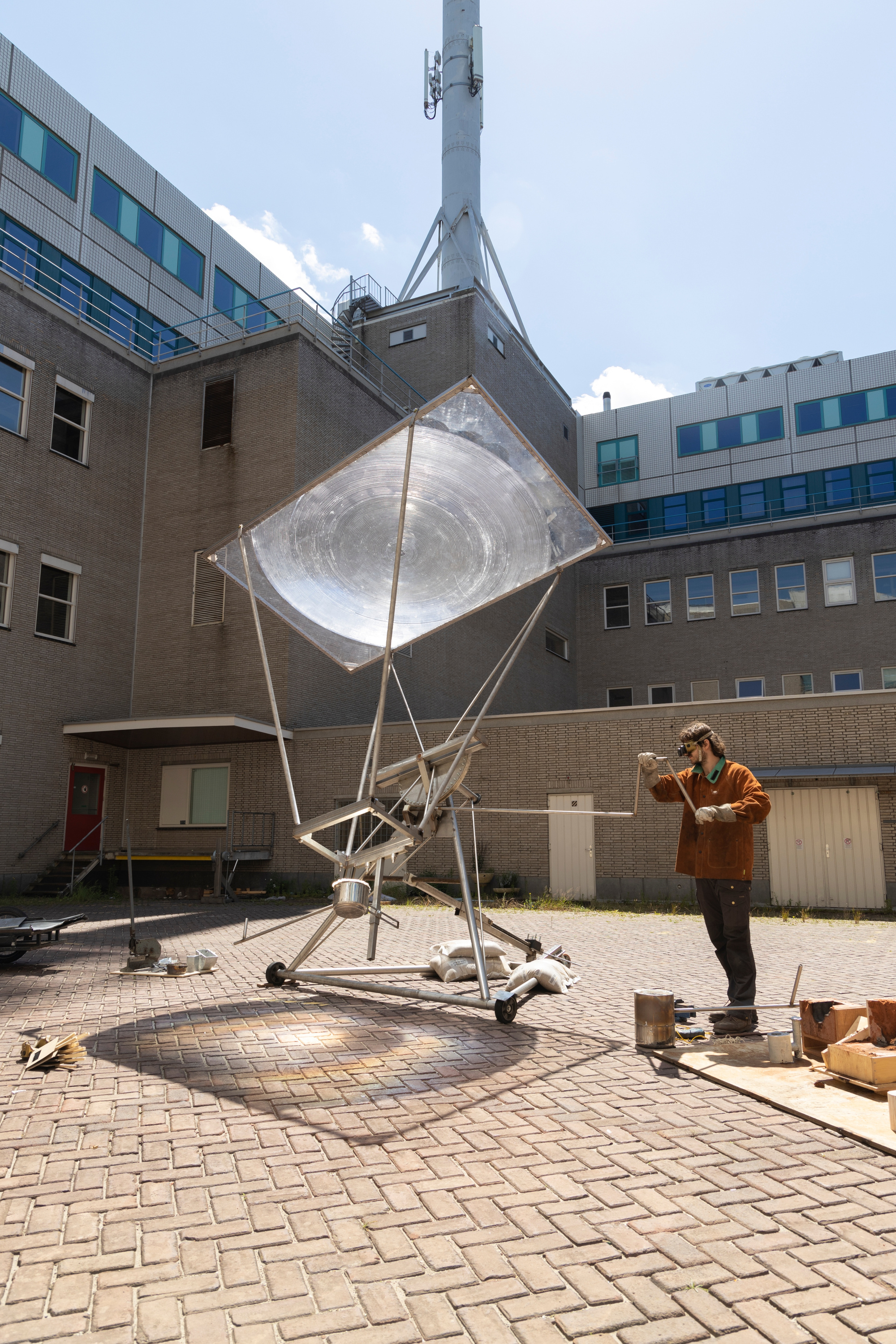 Solar 3D Printer: my take on Markus Kayser's Solar Sinter