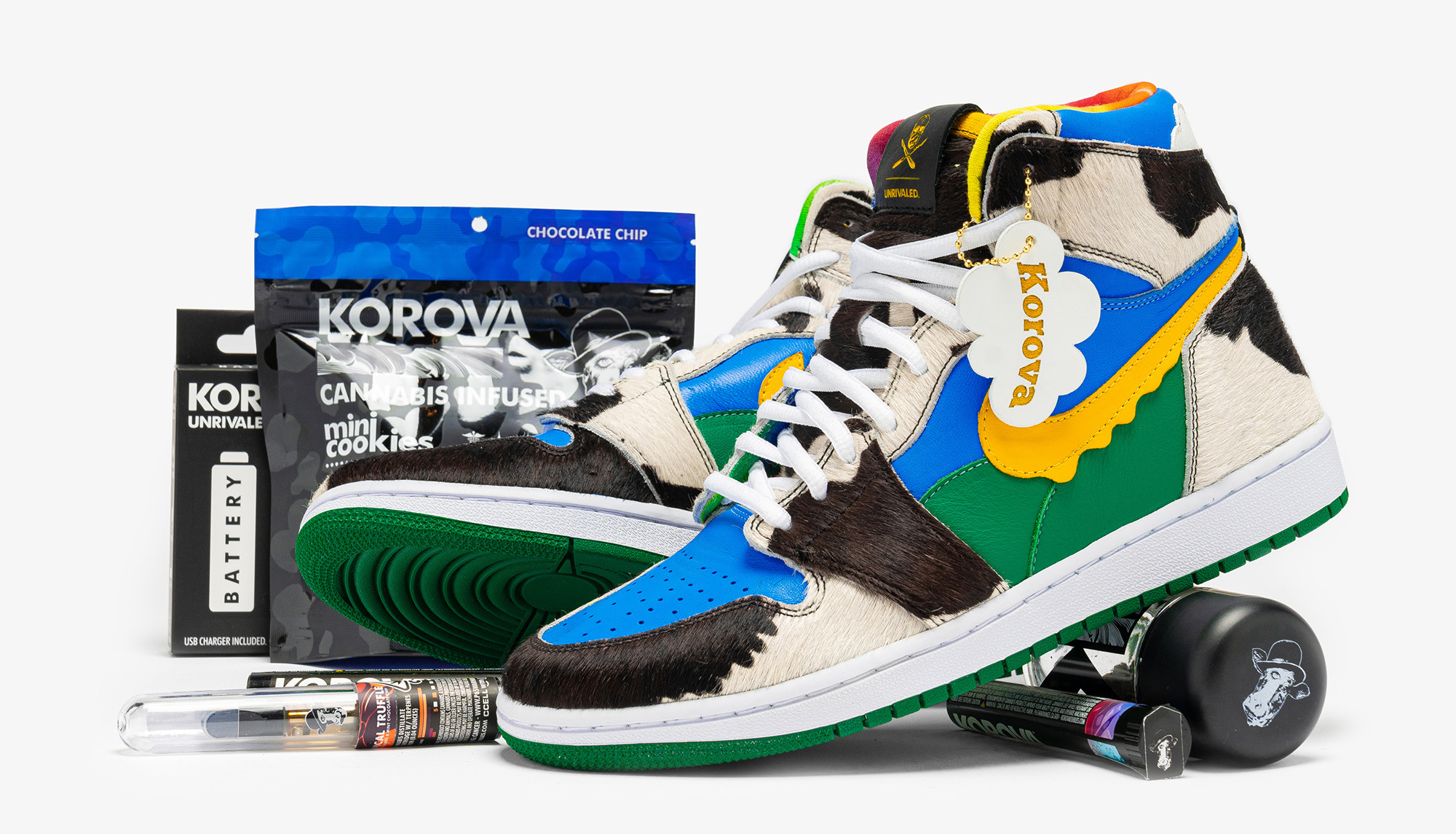 Korova & The Shoe Surgeon Launch Custom AJ-1 For 4.20.20 - Unrivaled Brands