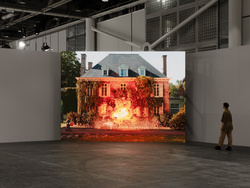 Unlimited Art Basel (joint collaboration by galleries Pedro Cera, Sean Kelly, Greta Meert, Esther Schipper, Rüdiger Schöttle), 2024, photo: Dawn Blackman