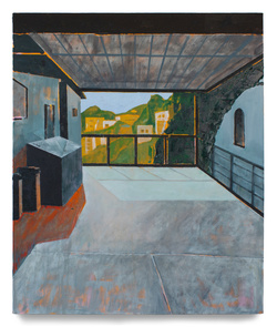 "View" oil on canvas, 30 x 25 in., 2024