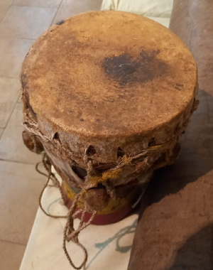 One of the objects to be digitised from the Koundara collection that the Musee Guinee is working with for their project, 2021.
