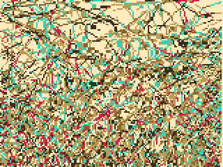 速くおよび自由な Number GIF, Pollock 90-99 Sodeoka Yoshi - アート・デザイン・音楽