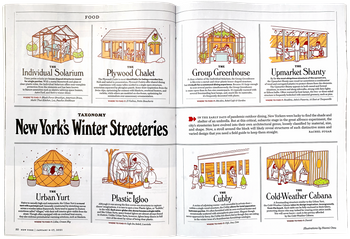 New York Magazine: New York's Winter Streeteries Jan 06 2021