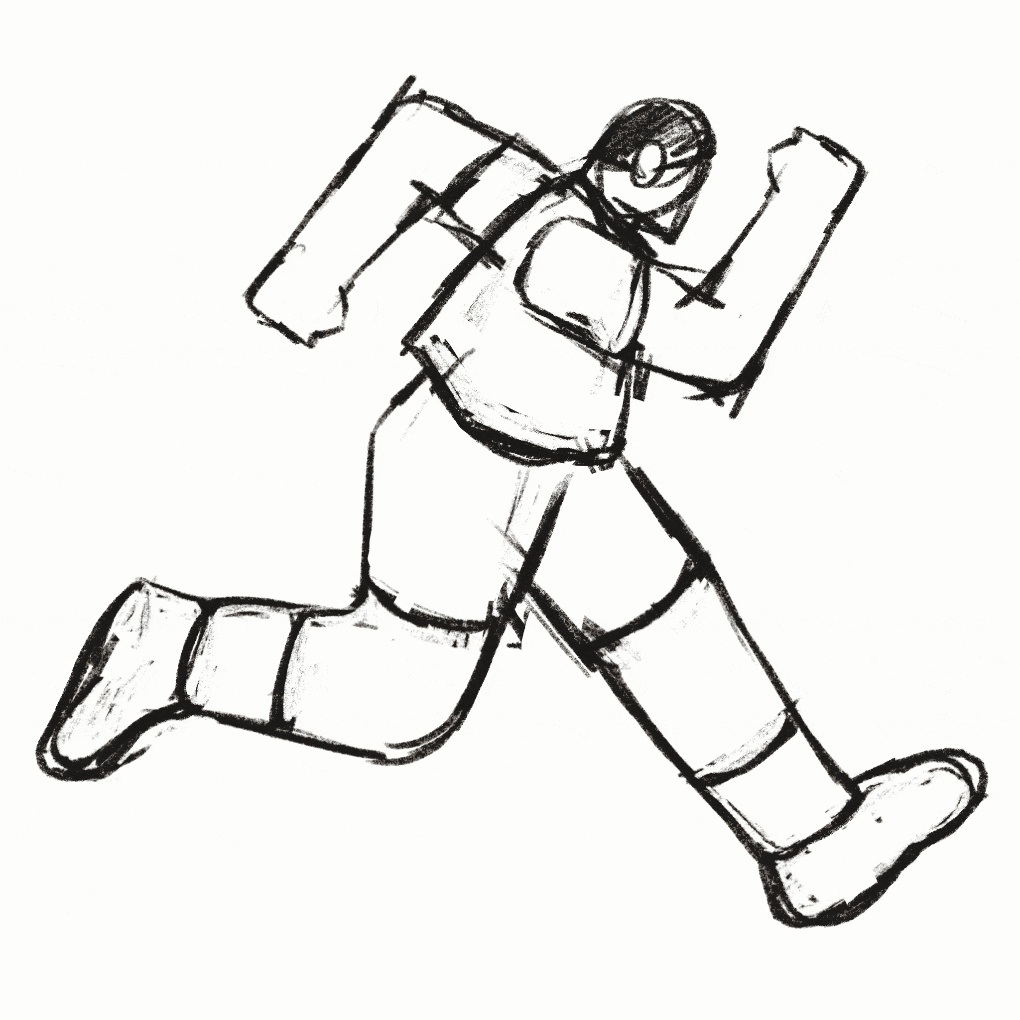 Runner, Self-Initiated