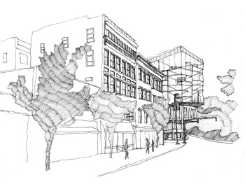 Drawing - Perspective Approach 4