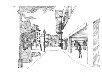 Drawing - Perspective Approach 2