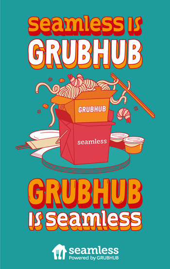 Seamless is Grubhub New York Campaign 2021