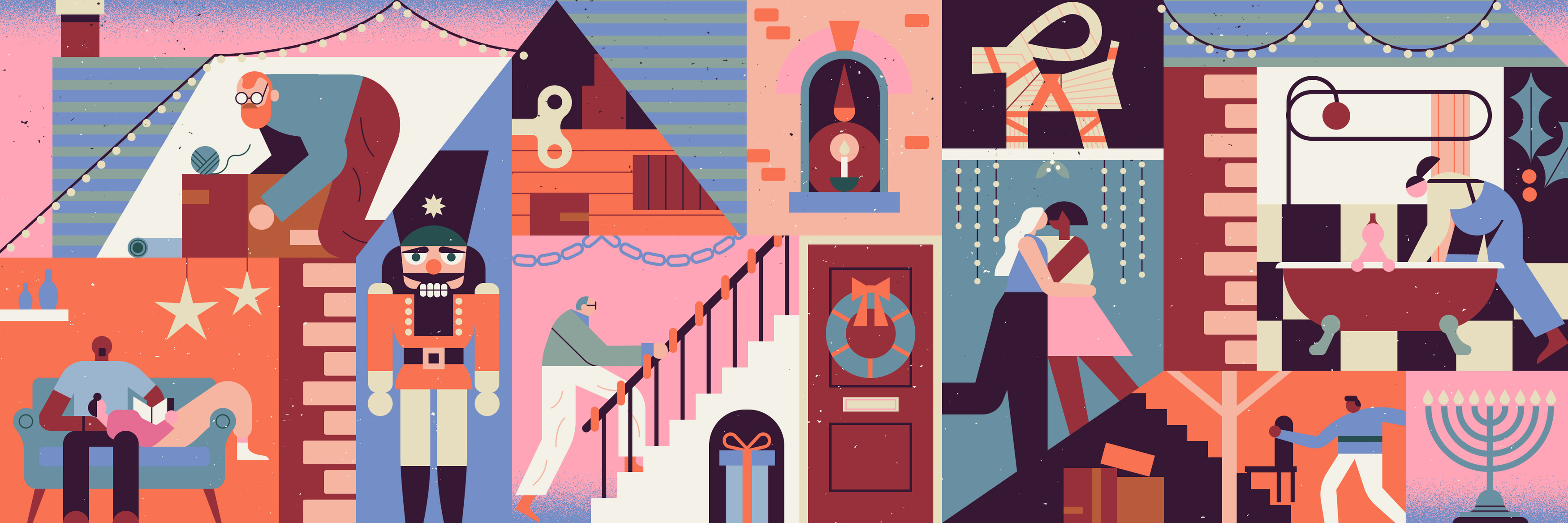 Google Express — Owen Davey Illustration