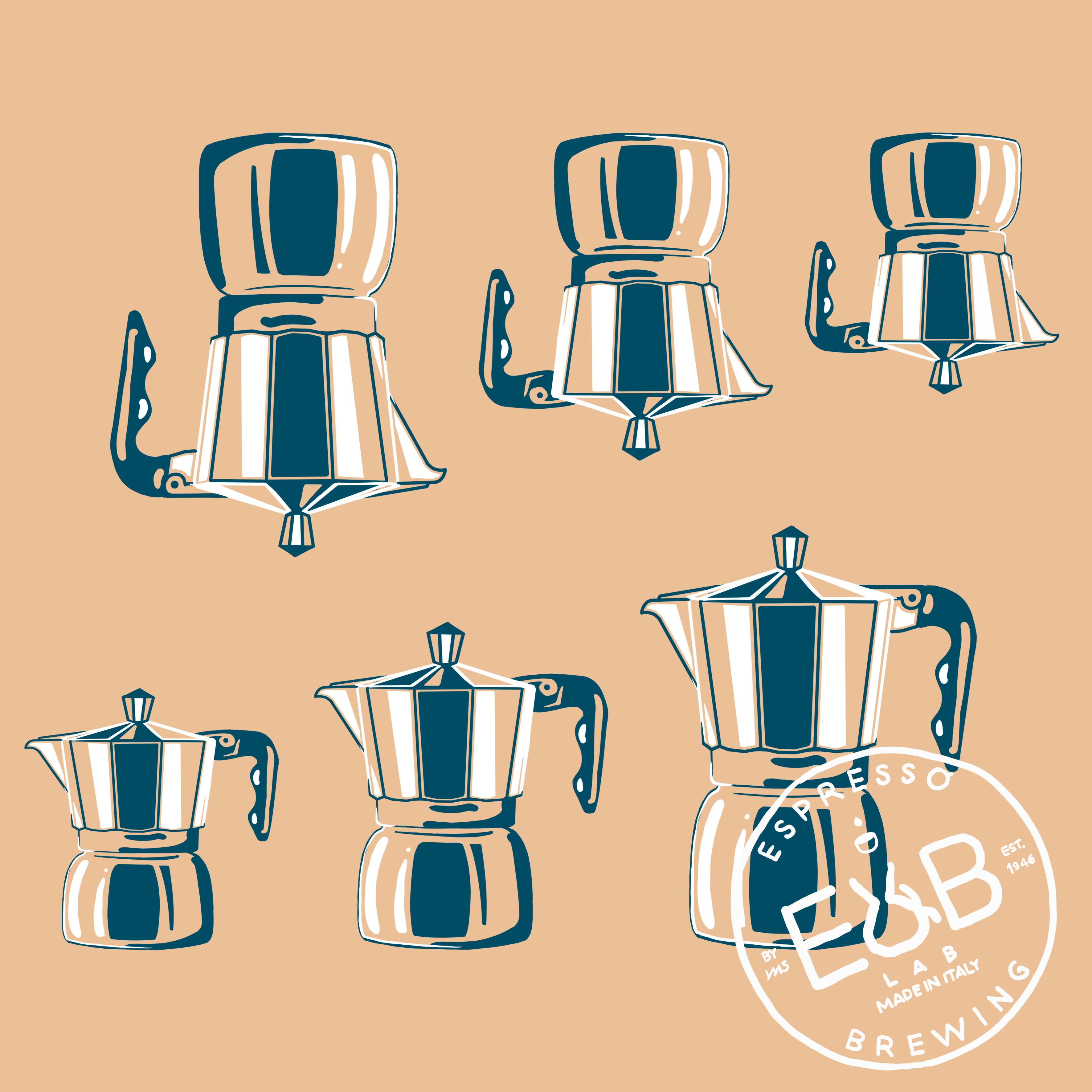 Classic Moka Pot — E&B Lab