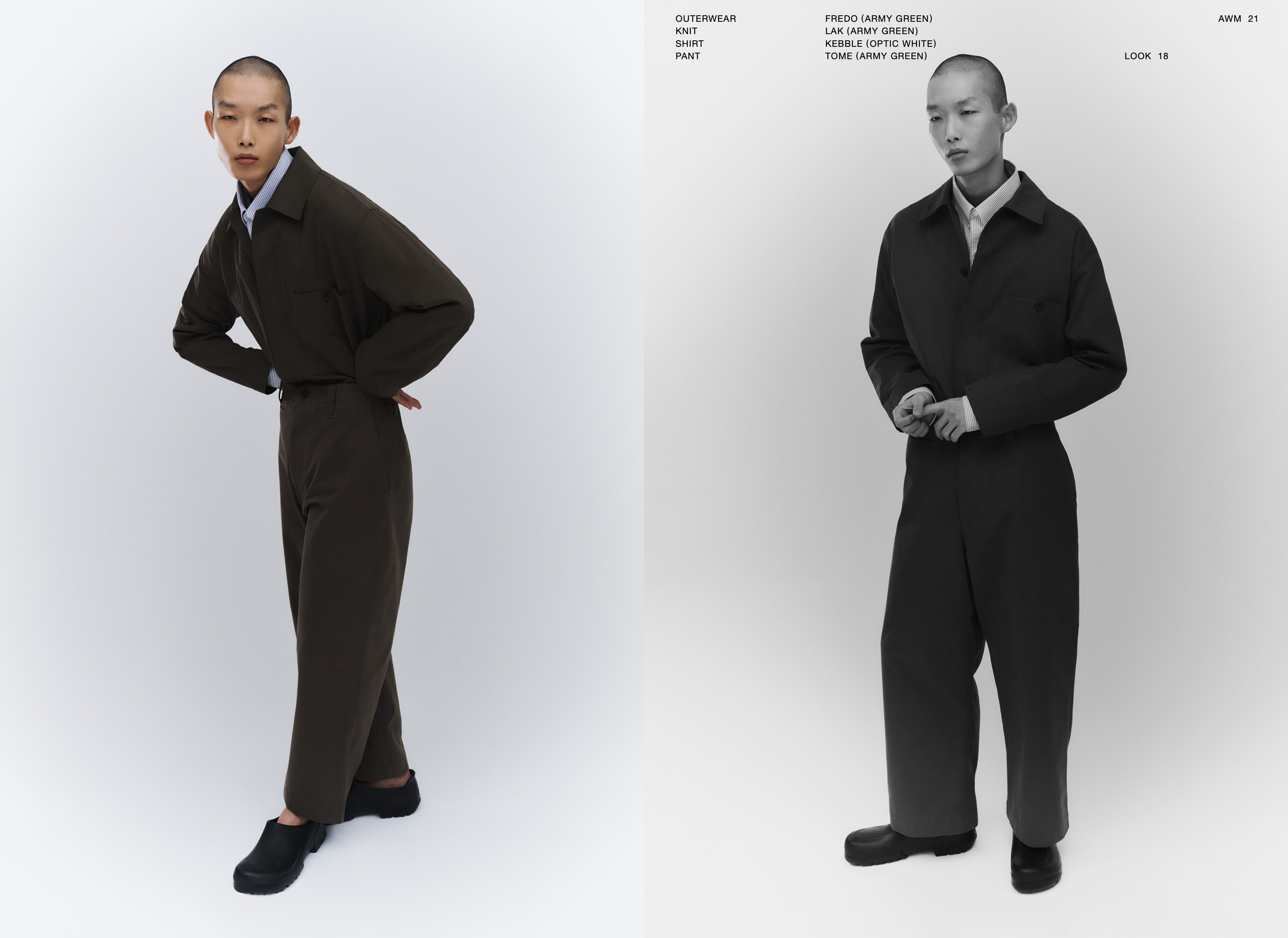Studio Nicholson FW21 - Sarah Blais