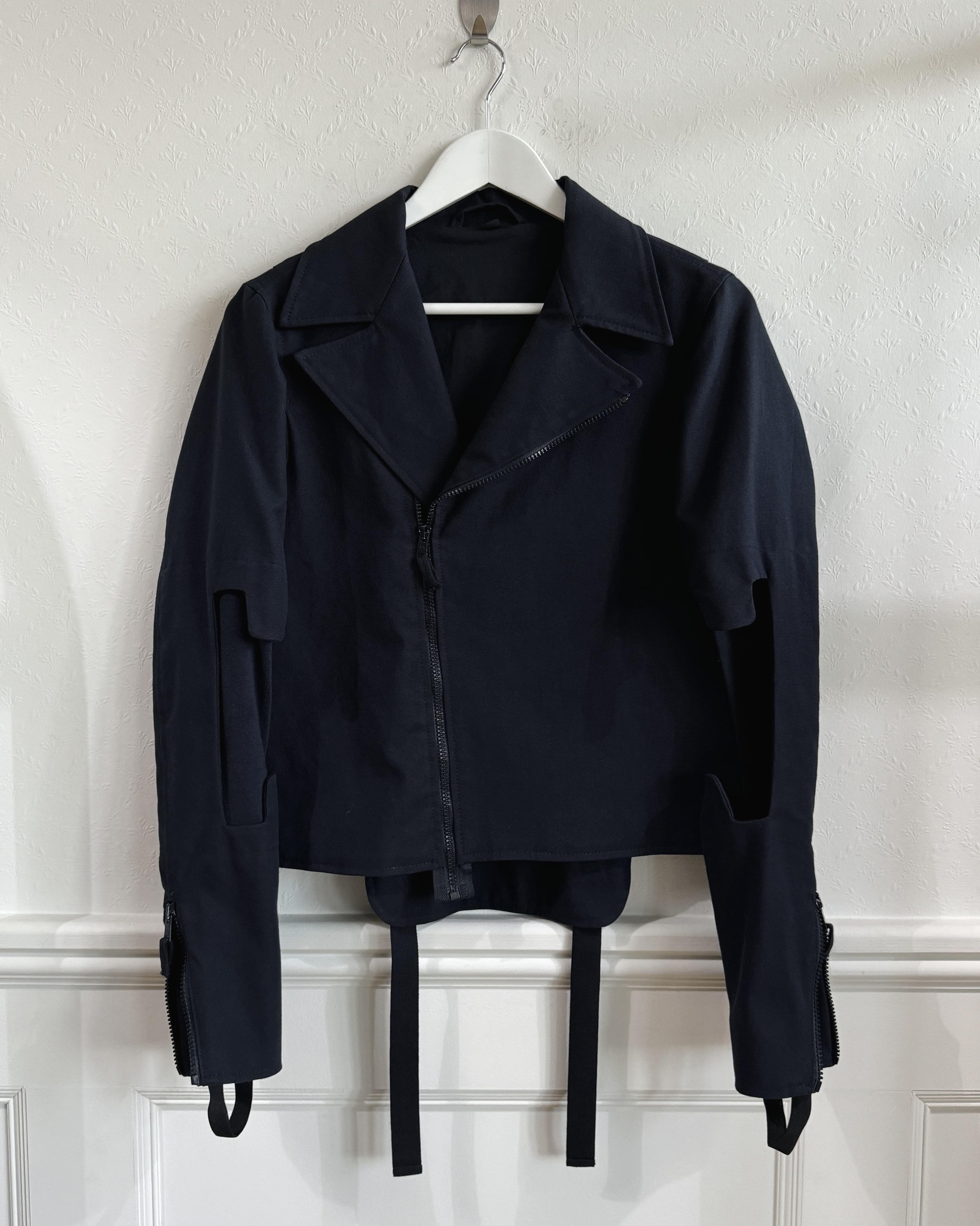 ジャケット・アウター helmut lang bondage jacket archive AW03 Helmut Lang PRESS SAMPLE 'Bondage' MA-1 Bomber Jacket