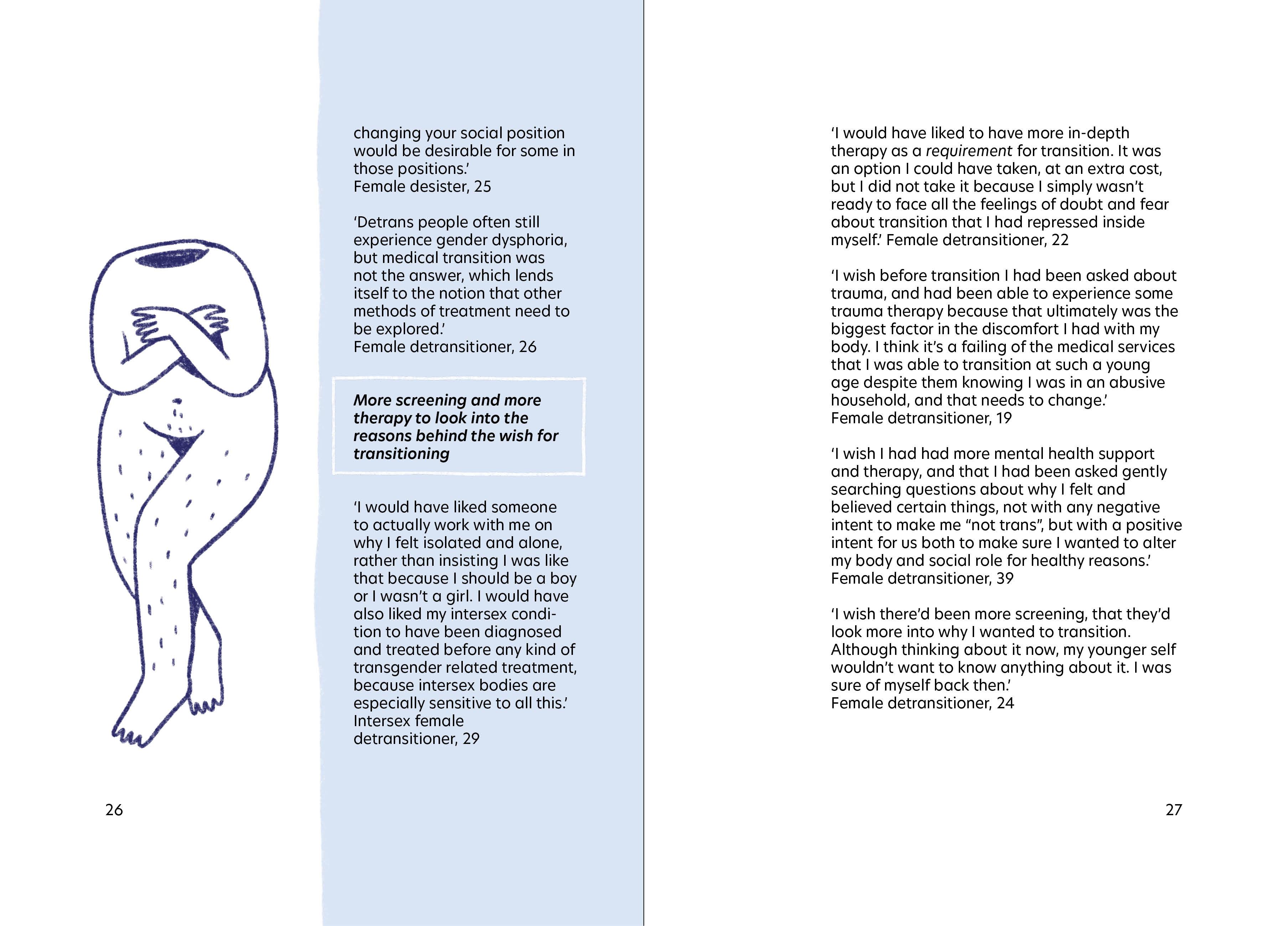 Detransition Booklet - Post Trans - Detransition Stories