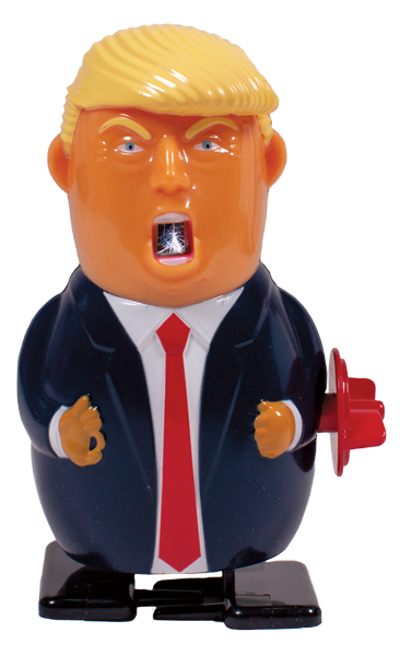 trumpzilla wind up toy