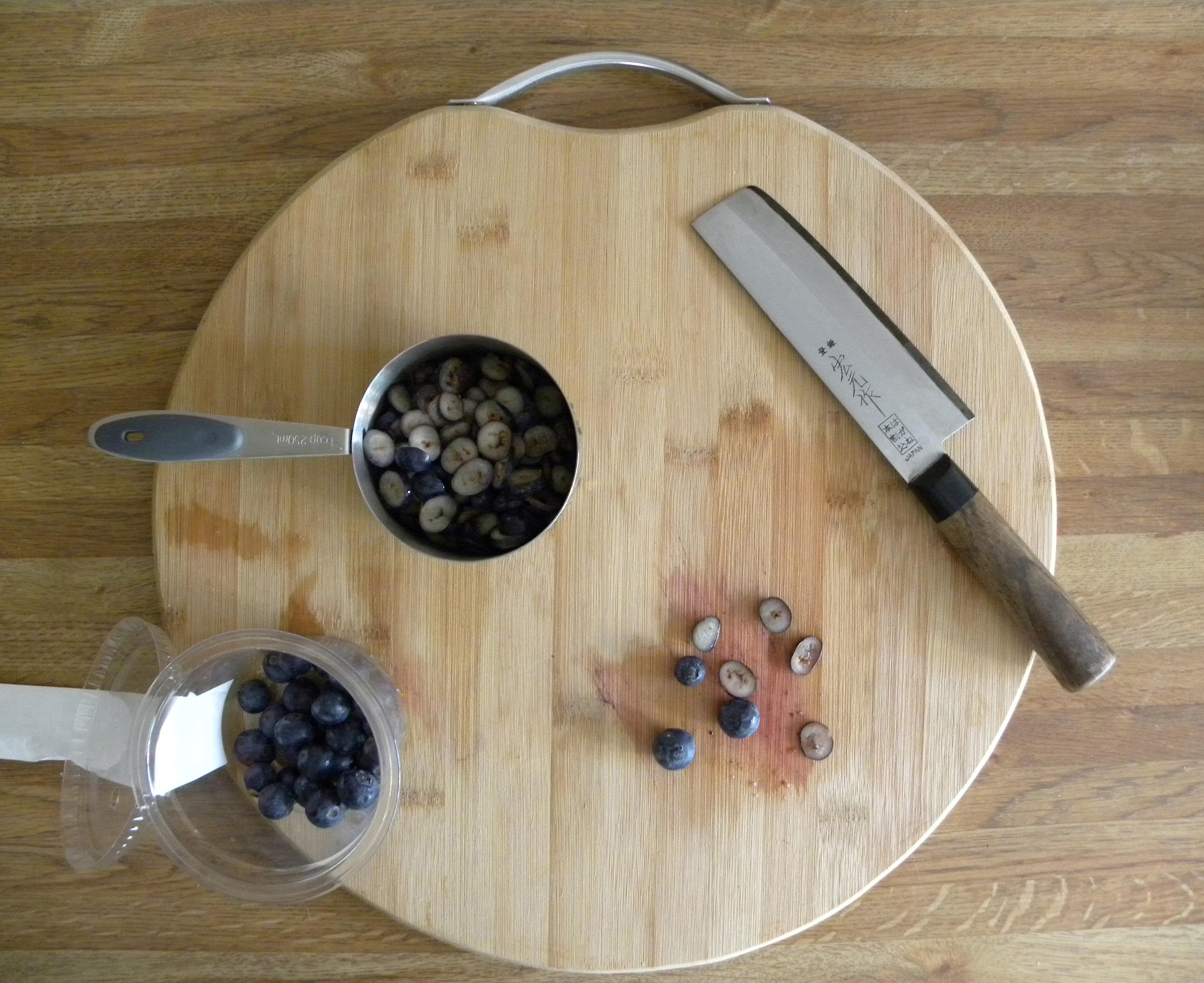 Blueberry Couscous Cake Macrobiotic Eating