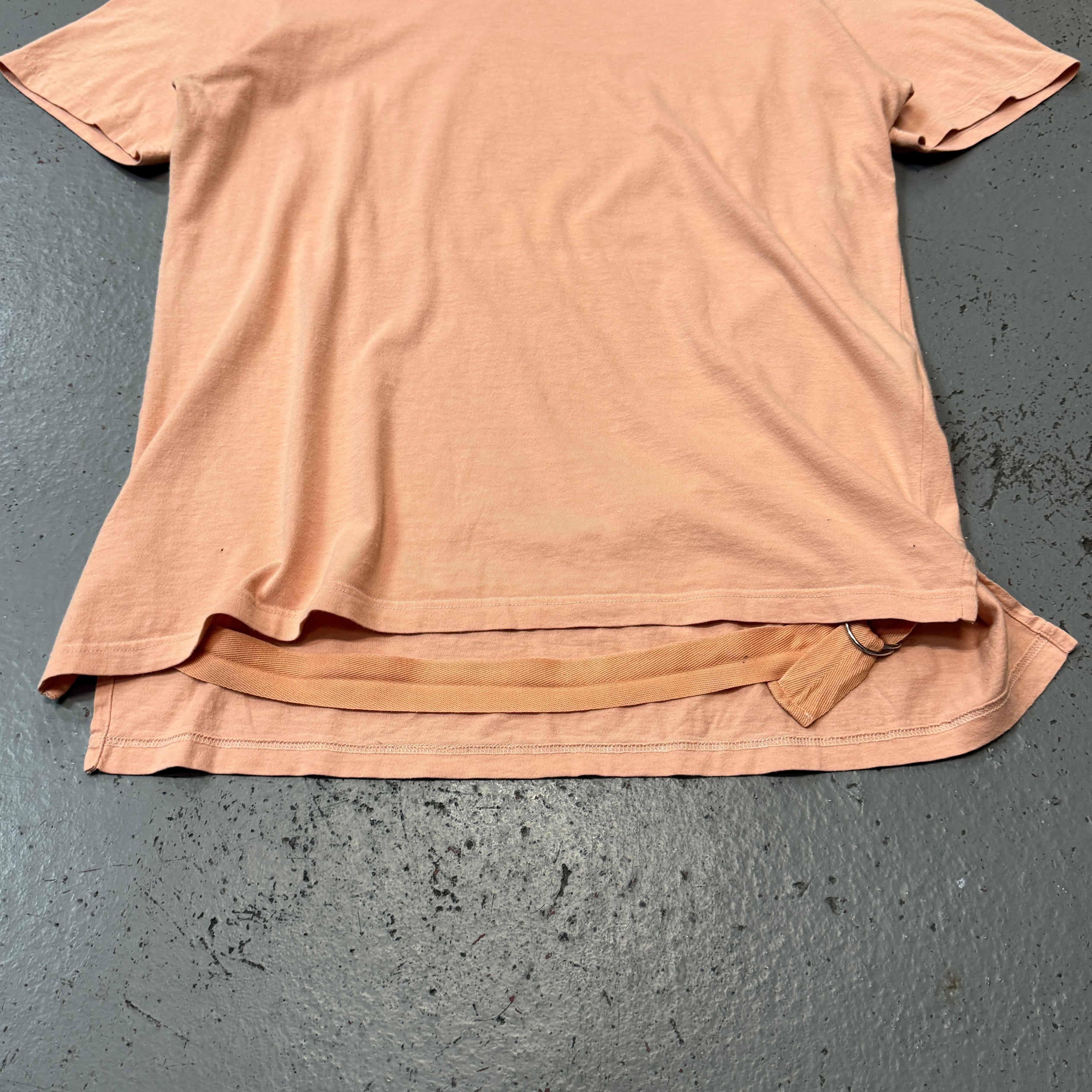 トップス 2003 Helmut Lang bondage t-shirt Helmut Lang 2003 Brushed Cotton Classic Shirt with Bondage
