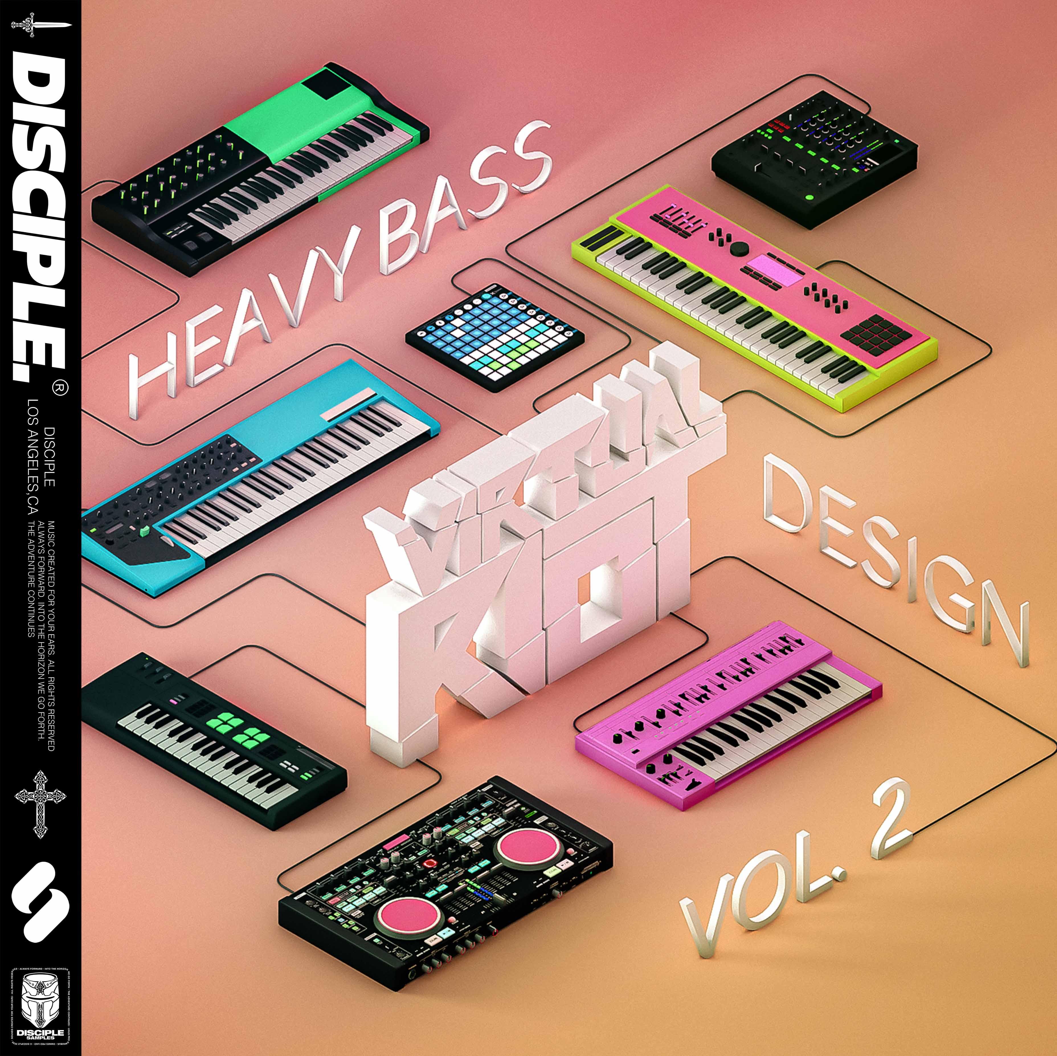 Басс сэмпл. Сэмплы пак. Virtual Riot - Heavy Bass Design Vol.. Virtual Riot Sample Pack. Virtual Riot & Disciple.