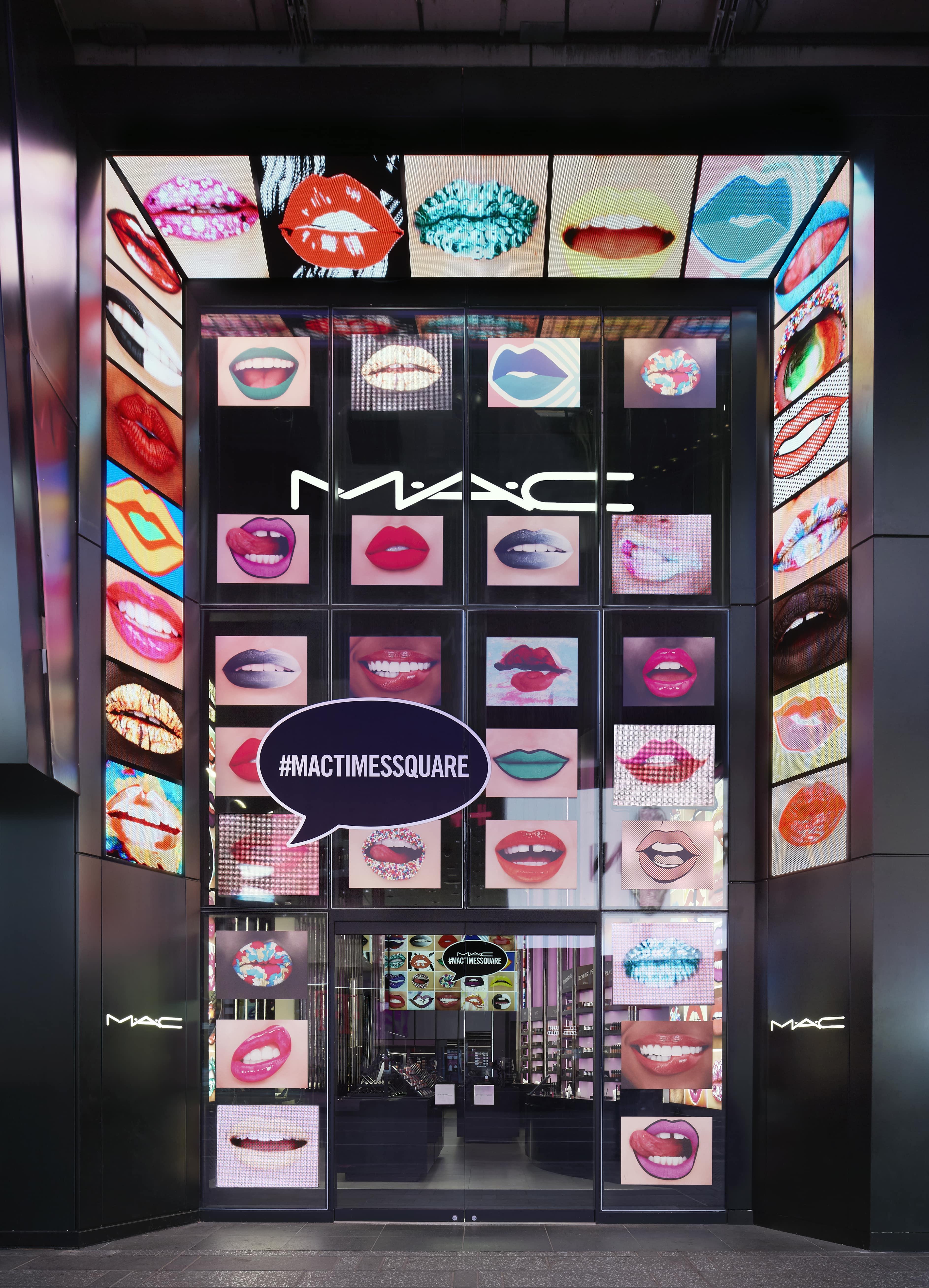 mac cosmetics store times square